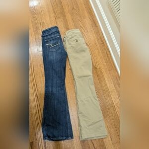 Women's American eagle pants size 4 short